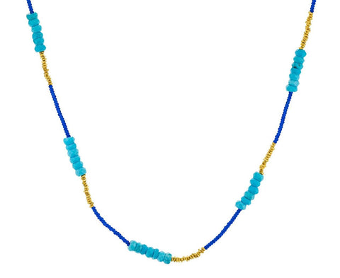 Turquoise Beaded Necklace zoom 1_debbie_fisher_turquoise_beaded_necklace