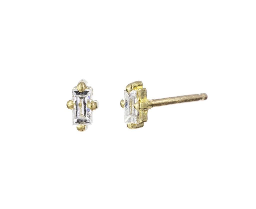 Tiny Diamond Baguette Posts zoom 1_lizzie_mandler_gold_diamond_stud_earrings