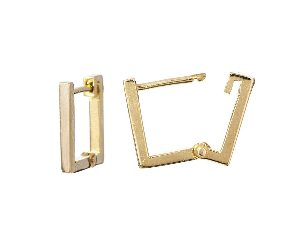 Petit Square Huggie Earrings zoom 1_lizzie_mandler_gold_square_huggie_earrings