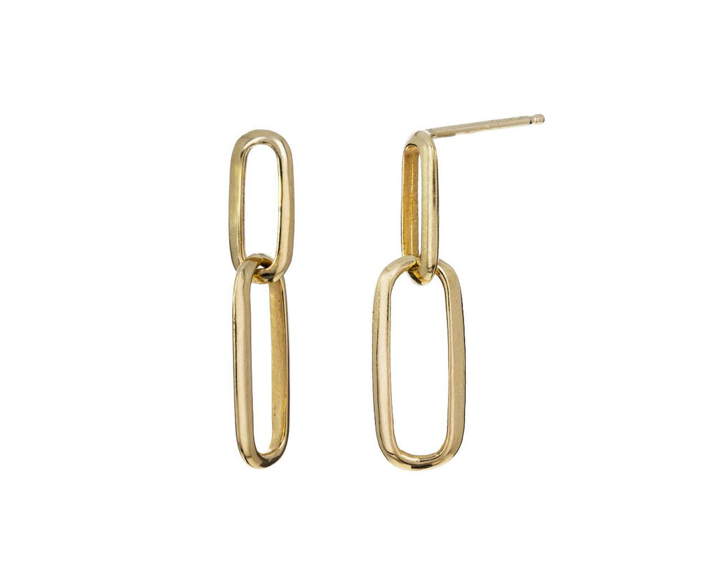 Double Knife Edge Link Earrings zoom 1_lizzie_mandler_gold_knife_edge_earrings