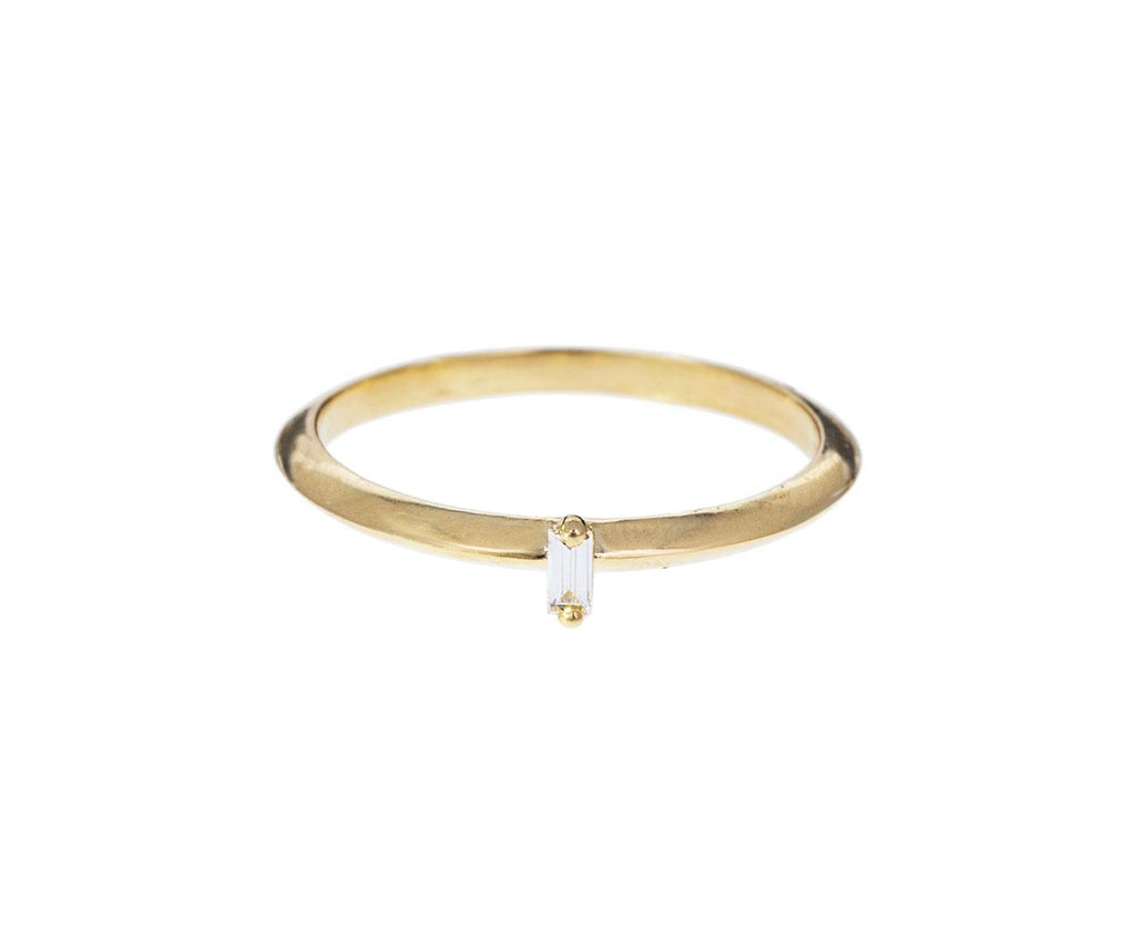 Tiny Knife Edge Diamond Baguette Solitaire zoom 1_lizzie_mandler_gold_diamond_knife_edge_stacker_r