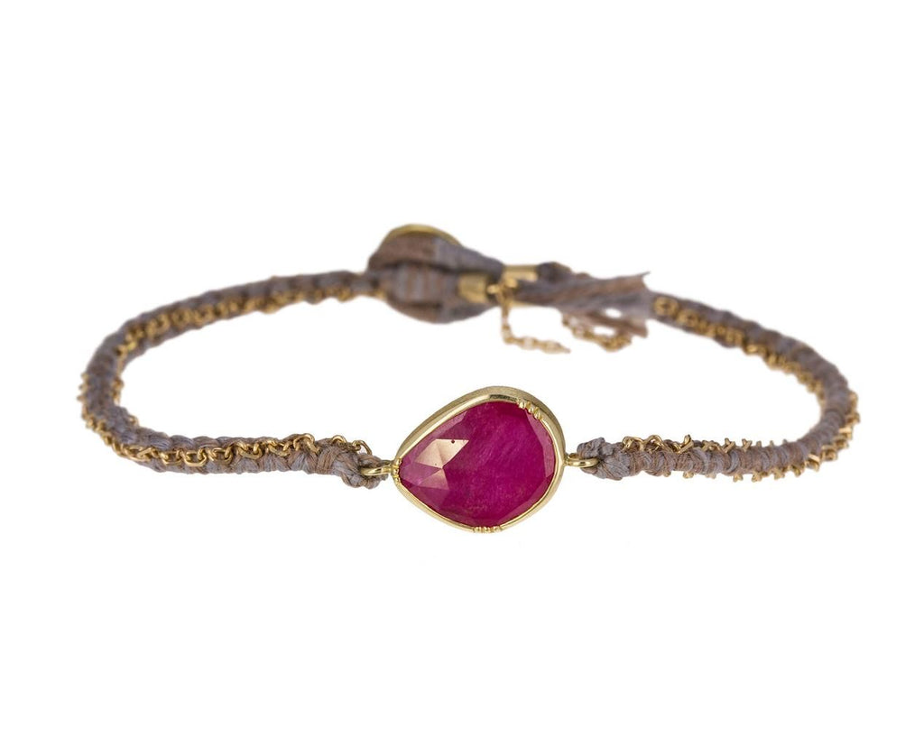 Pink Sapphire Orbit Bracelet zoom 1_brooke_gregson_gold_pink_sapphire_silk_woven_orb