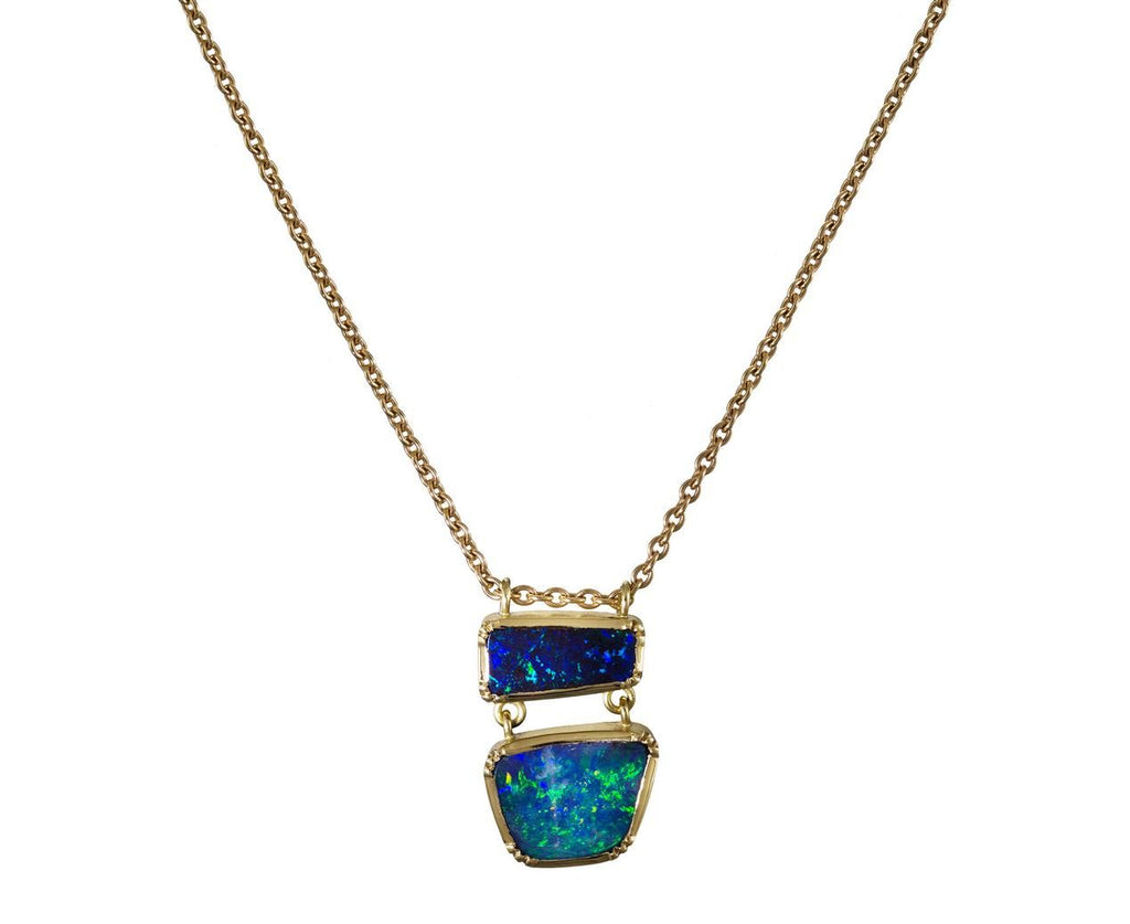 Double Floating Bar Boulder Opal Necklace zoom 1_brooke_gregson_necklace