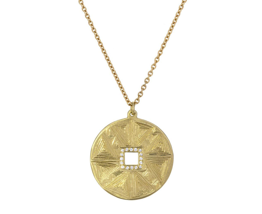 Engraved Diamond Mandala Hera Pendant Necklace zoom 1_brooke_gregson_gold_diamond_mandala_hera_necklac