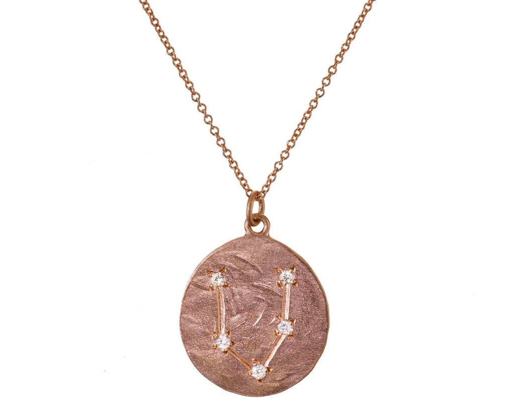 Diamond Pisces Necklace zoom 1