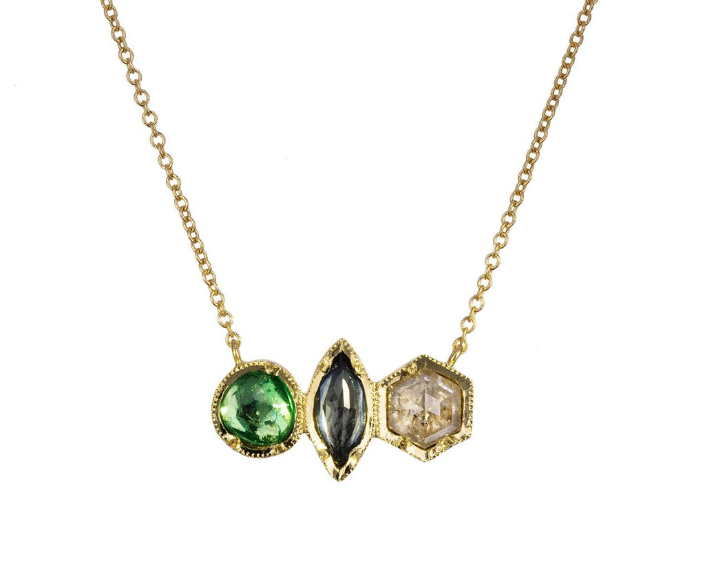 Emerald, Sapphire and Diamond Pendant Necklace  zoom 1_brooke_gregson_gold_sapphire_emerald_diamond_riv
