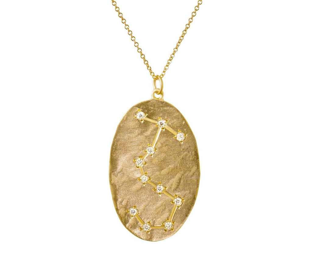 Diamond Scorpio Pendant Necklace zoom 1