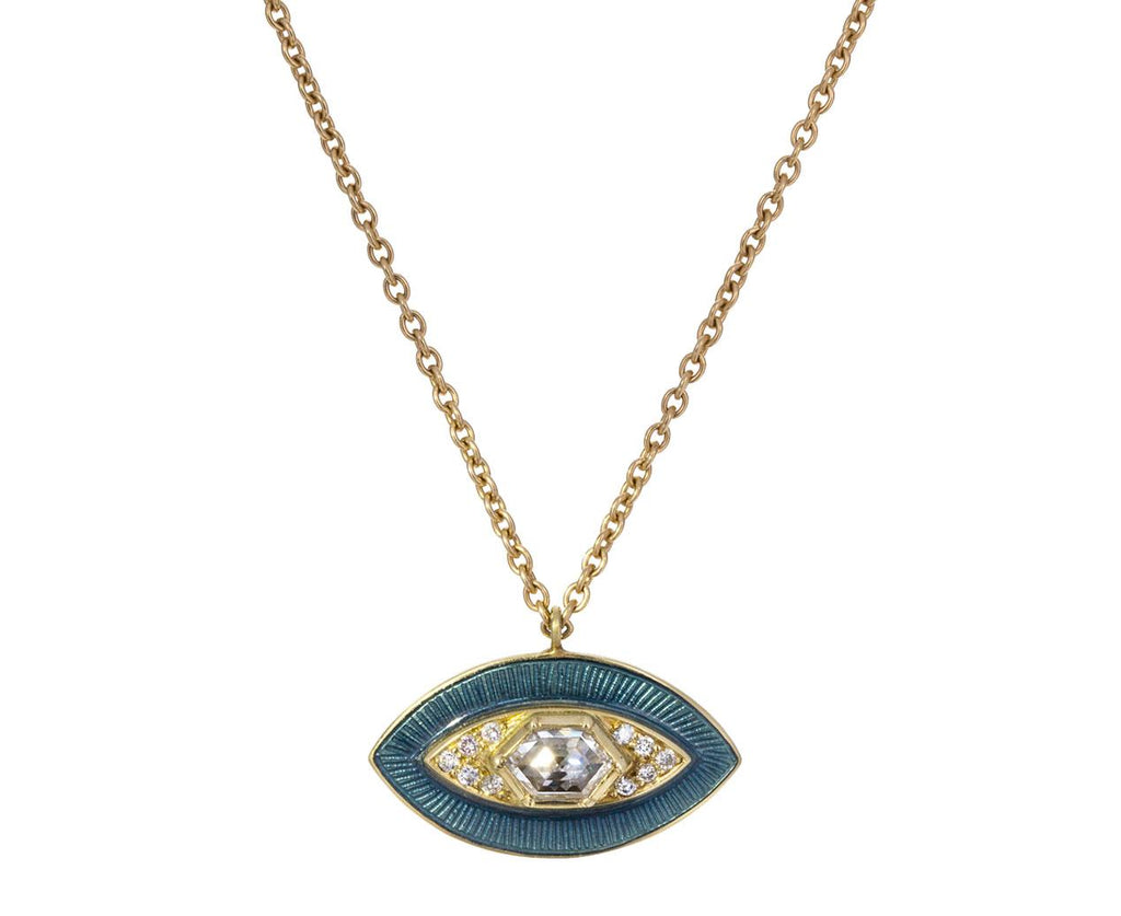 Diamond Protection Talisman Pendant Necklace zoom 1_brooke_gregson_gold_talisman_diamond_eye_necklac