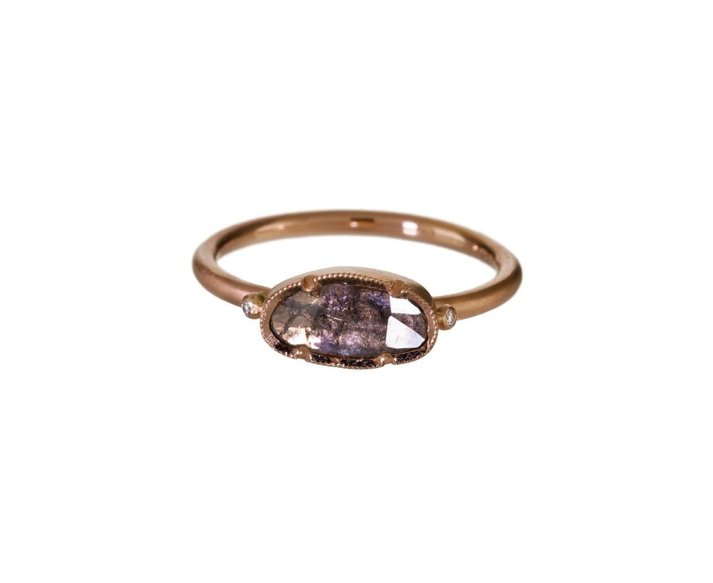 Natural Diamond Slice Ring zoom 1