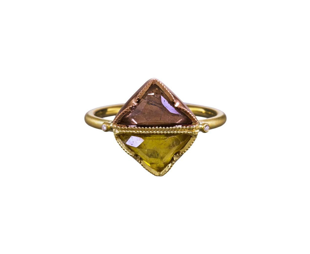 Double Triangle Tourmaline Ring zoom 1_brooke_gregson_ring