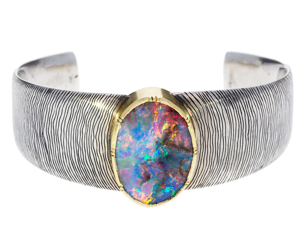 Artemis Boulder Opal Cuff Bracelet zoom 1_brooke_gregson_gold_opal_artemis_bracelet
