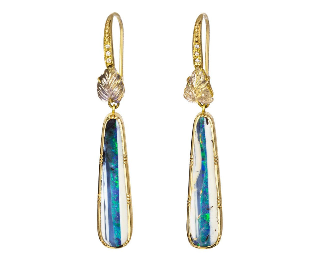 Palamino Leaf Boulder Opal Labradorite Earrings zoom 1_brooke_gregson_gold_opal_palamino_leaf_earrings