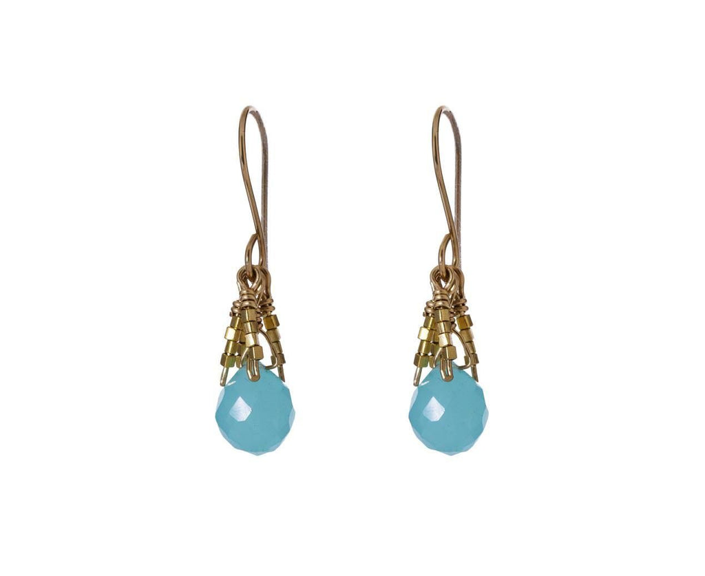 Aqua Chalcedony Fringe Earrings zoom 1_debbie_fisher_aqua_chalcedony_fringe_earrings