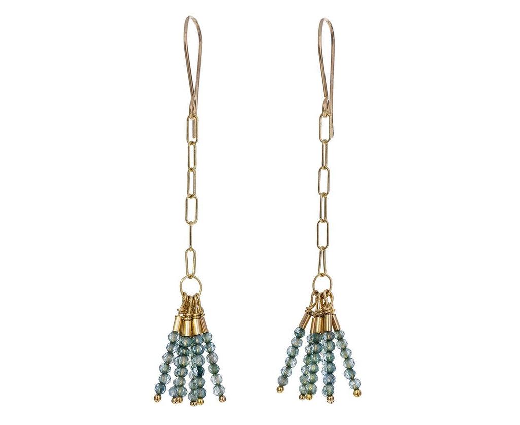 Green Quartz Fringe Chain Eearrings zoom 1_debbie_fisher_green_quartz_chain_earrings