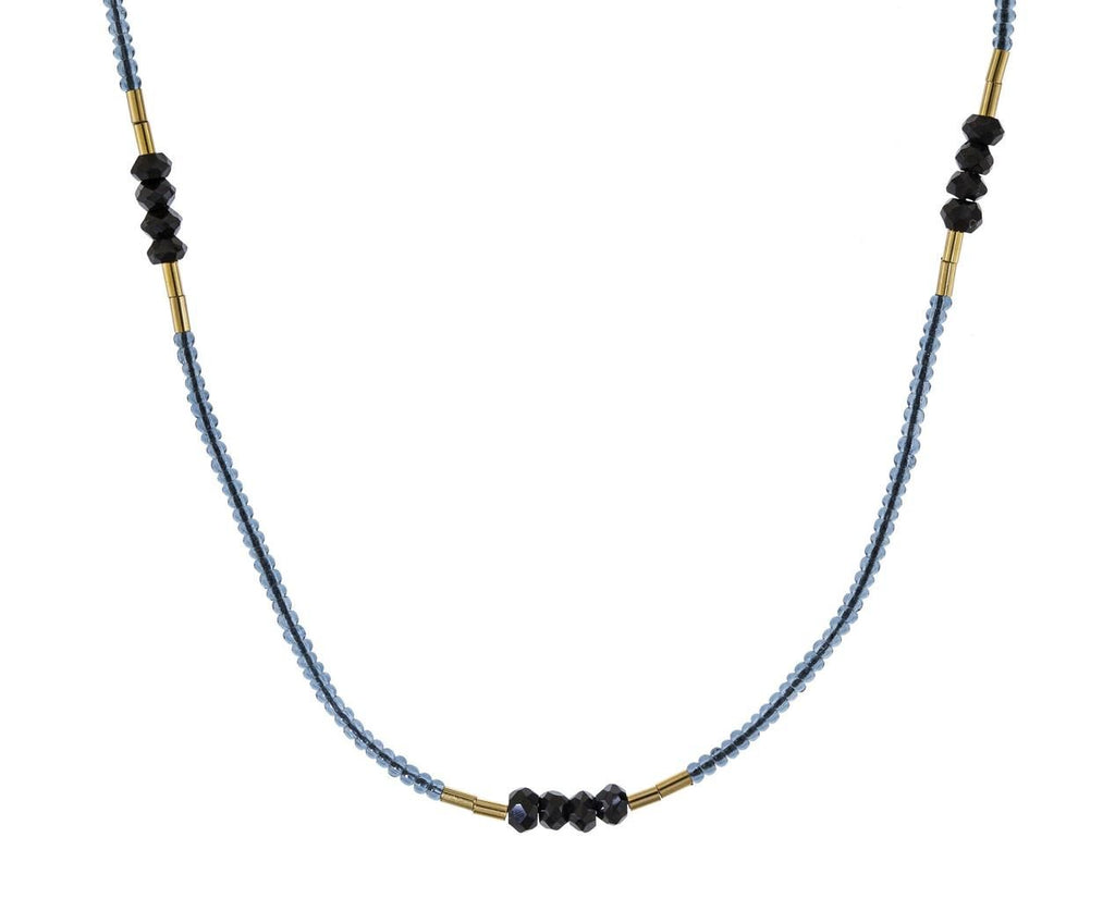 Long Beaded Spinel Necklace zoom 1_debbie_fisher_gold_grey_bead_spinel_necklace