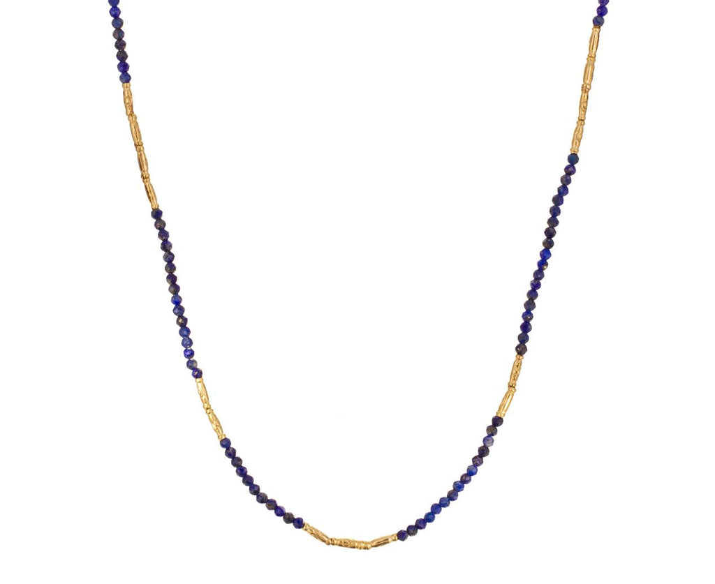 Lapis and Gold Vermeil Bead Necklace zoom 1_debbie_fisher_lapis_gold_beaded_necklace