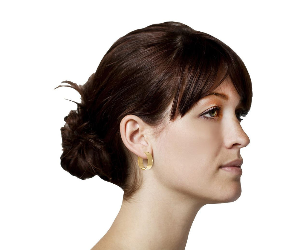 Small Lasagne Hoop Earrings zoom 9_alison_lou_gold_small_lasgna_hoop_earrings