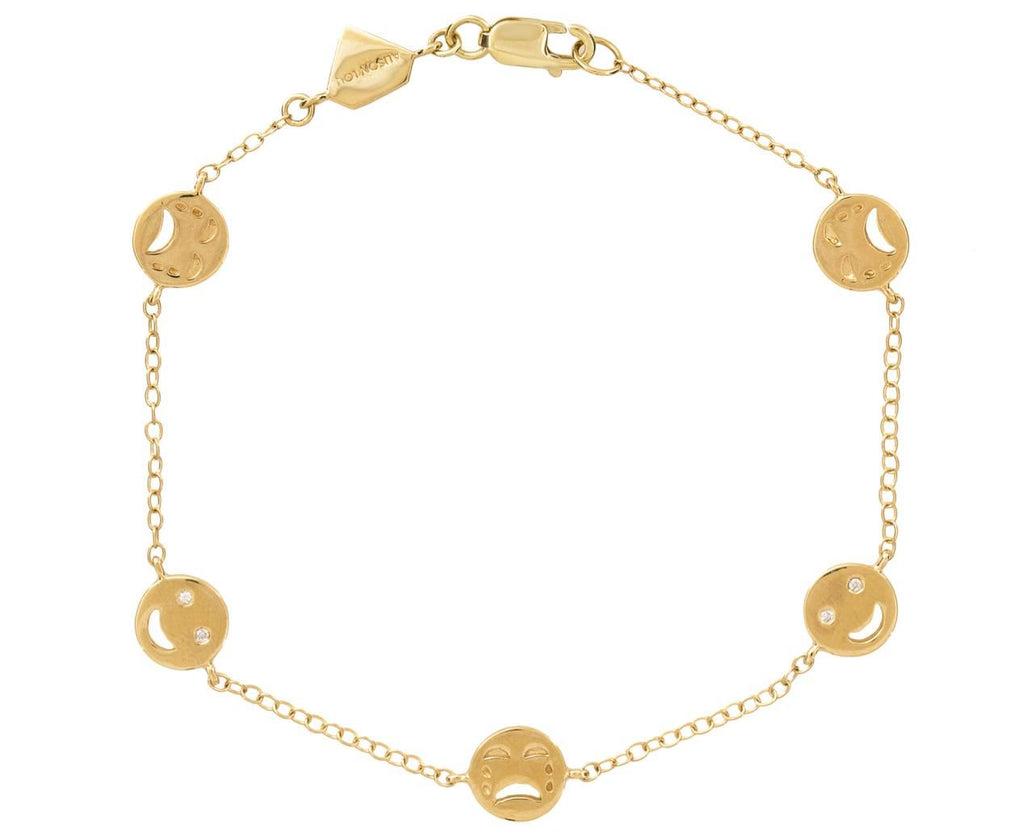 Happy Sad Happy Sad Bracelet zoom 1_alison_lou_gold_diamond_happy_sad_by_the_yard_br
