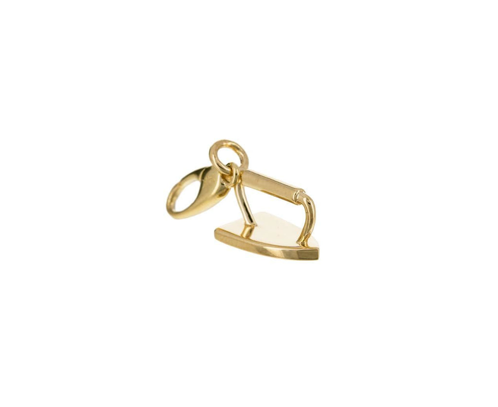 Iron Token Charm zoom 1_alison_lou_gold_iron_charm