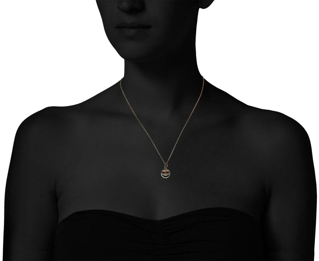 Love Struck Face Pendant Necklace zoom 9