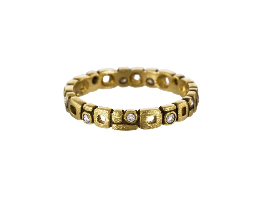Gold and Diamond Micro Windows Band zoom 1_alex_sepkus_gold_diamond_micro_windows_ring