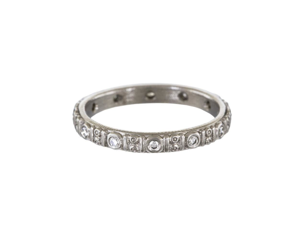 Platinum Circle Band with Diamond zoom 1_alex_sepkus_platinum_diamond_circle_band_ring
