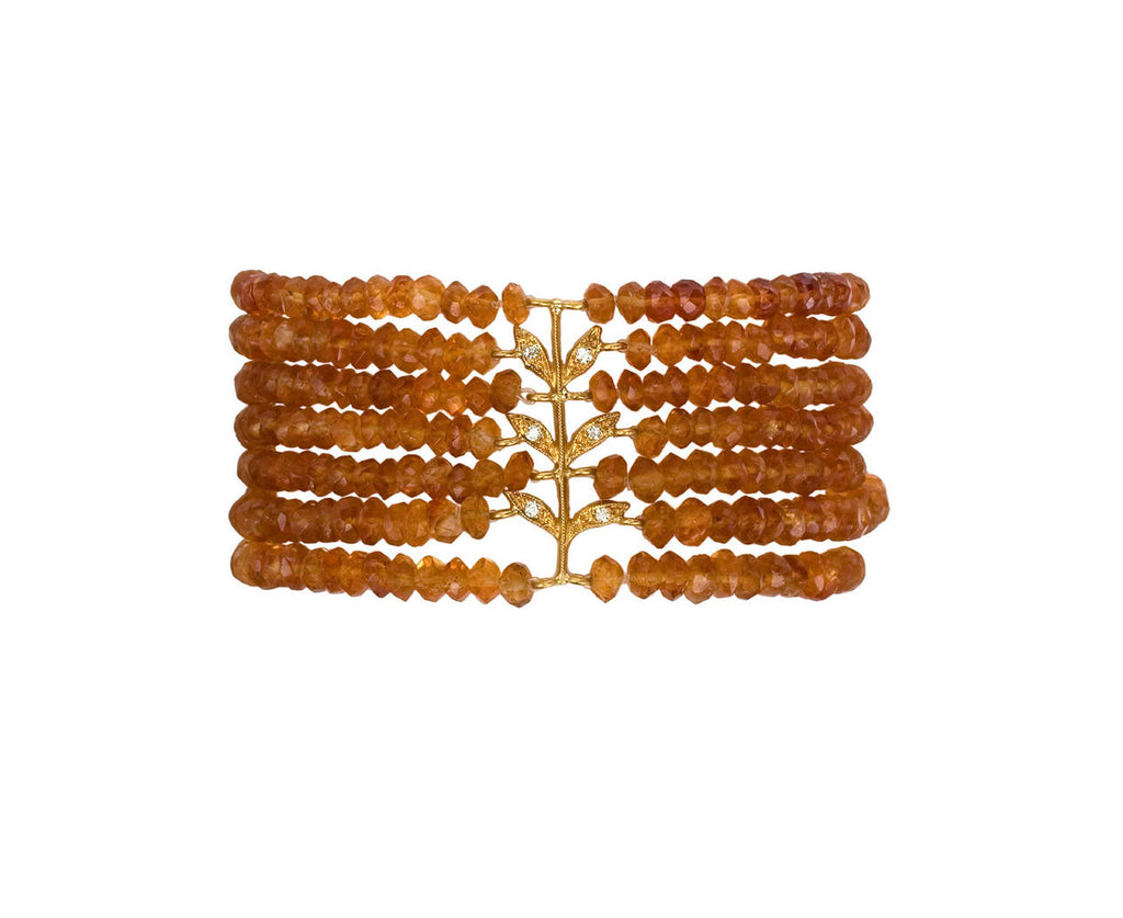 Citrine Wheat Bracelet zoom 1