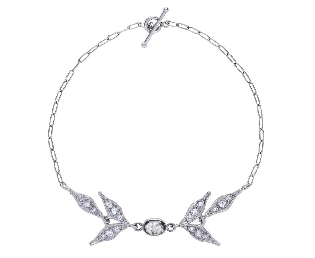 Silver Diamond Flexible Wheat Bracelet zoom 1_cathy_waterman_platinum_diamnod_flexible_wheat_b