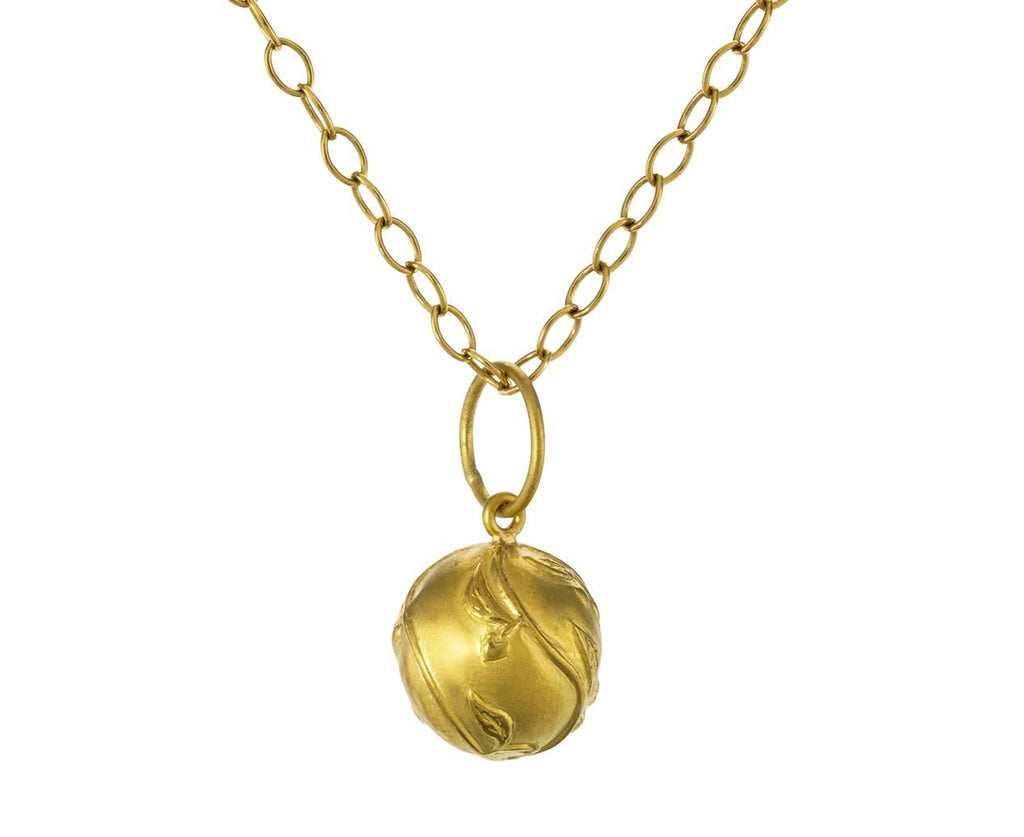 Cherry Sphere Pendant (Pendant ONLY) zoom 1_cathy_waterman_gold_cherry_sphere_charm