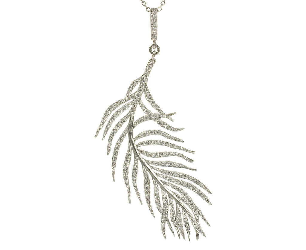 Feather Charm Pendant  zoom 1