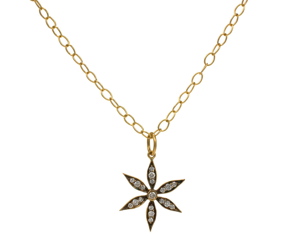 Blackened Star Charm zoom 1
