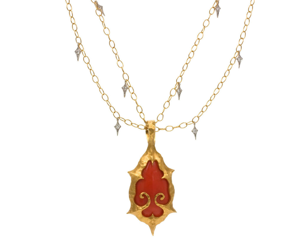 Coral Sea Nymph Charm Pendant zoom 1
