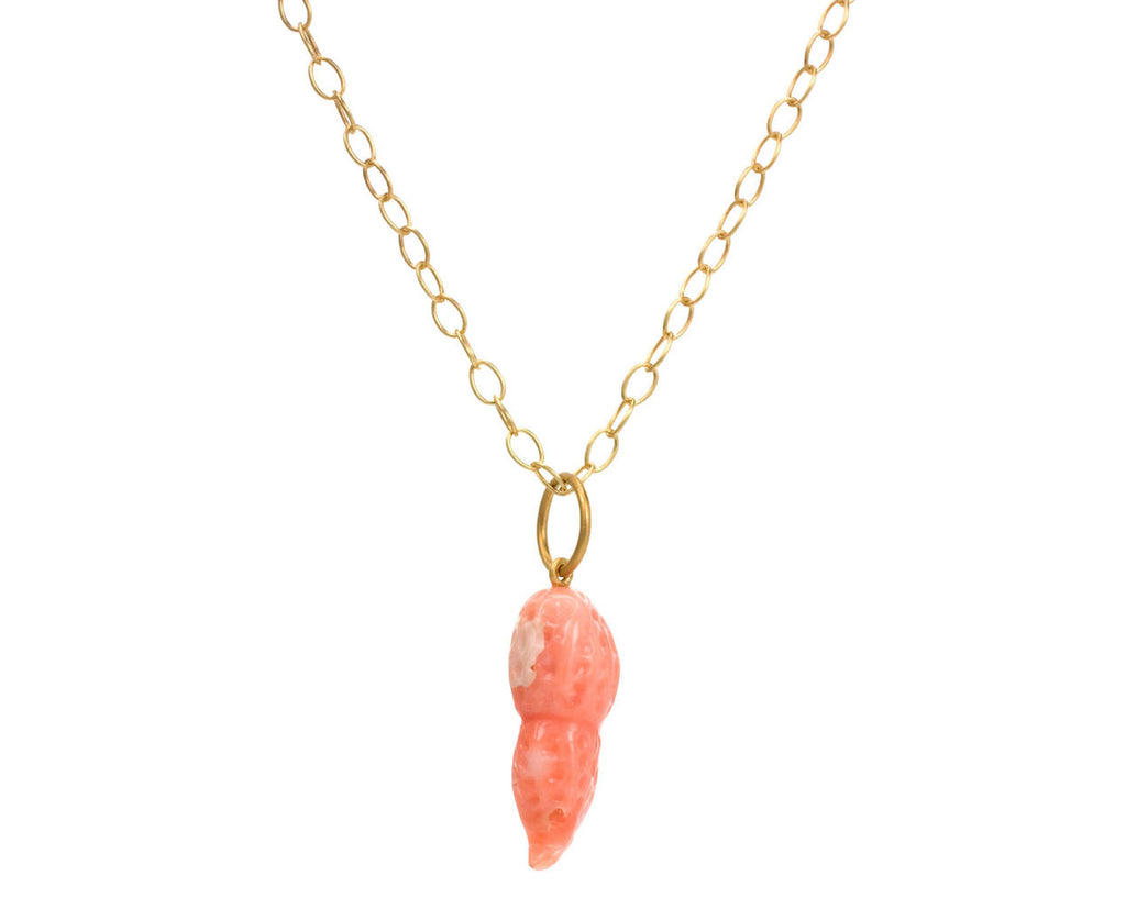 Coral Peanut Charm zoom 1