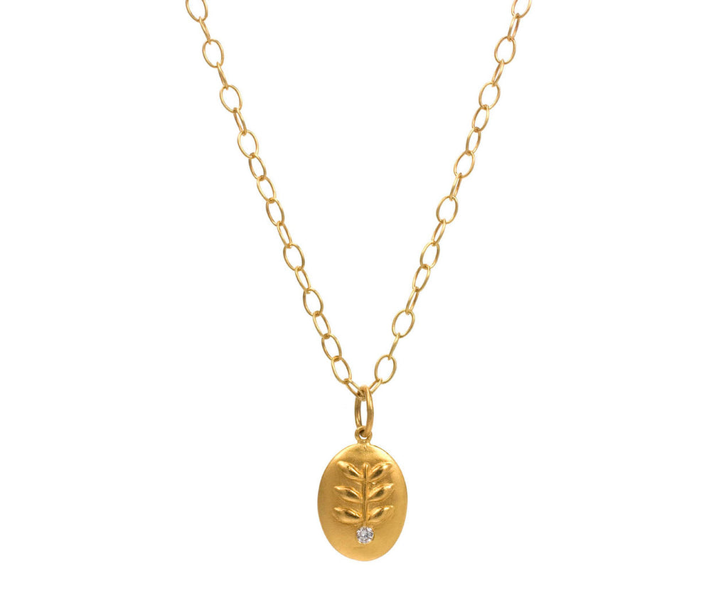 Wheat Charm Pendant zoom 1