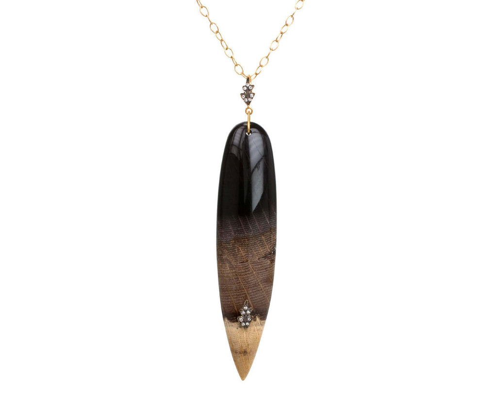 Fossilized Sycamore Pendant zoom 1