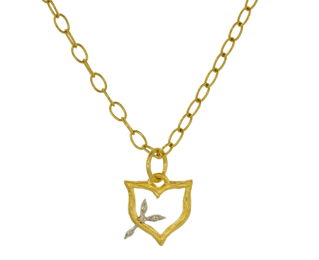 Branched Shield Charm Pendant zoom 1