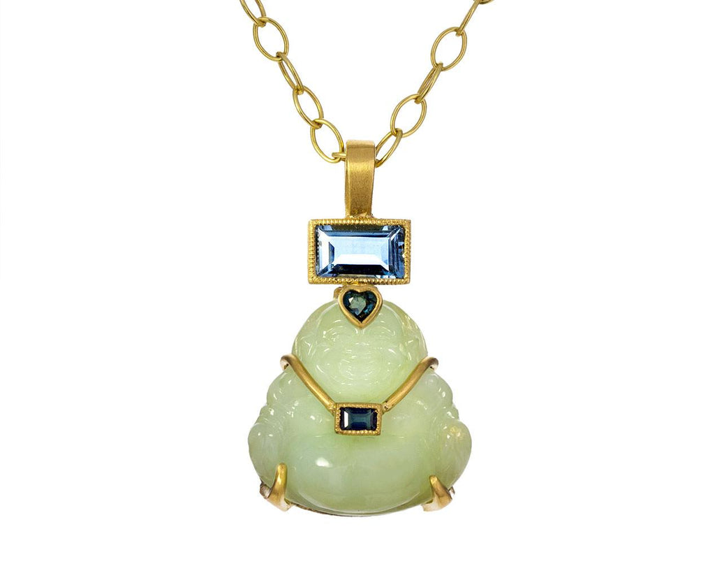 Green Opal Buddha Charm Pendant ONLY zoom 1_cathy_waterman_gold_green_opal_buddha_charm