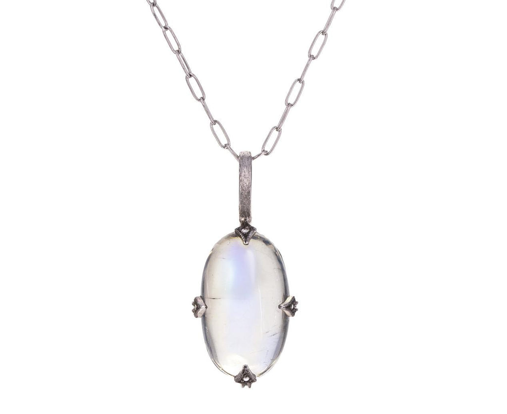 Rainbow Moonstone Charm Pendant ONLY zoom 1_cathy_waterman_platinum_rainbow_moonstone_charm