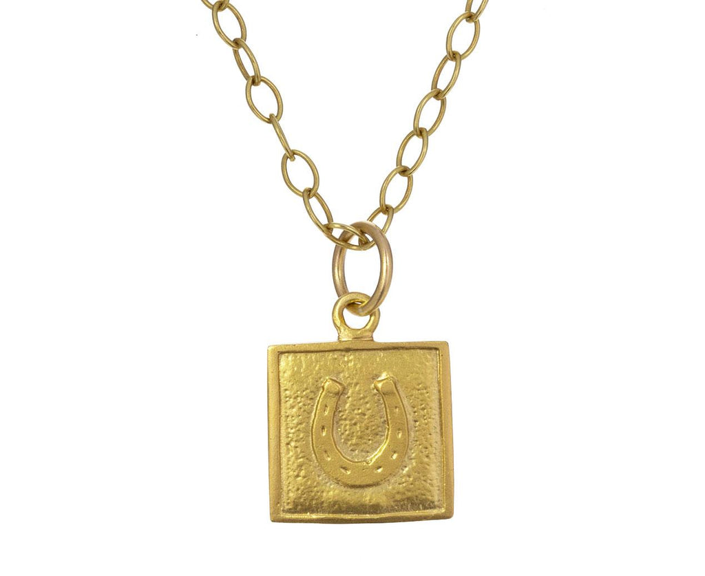 Horseshoe Talisman Charm ONLY zoom 1_cathy_waterman_gold_horseshoe_charm