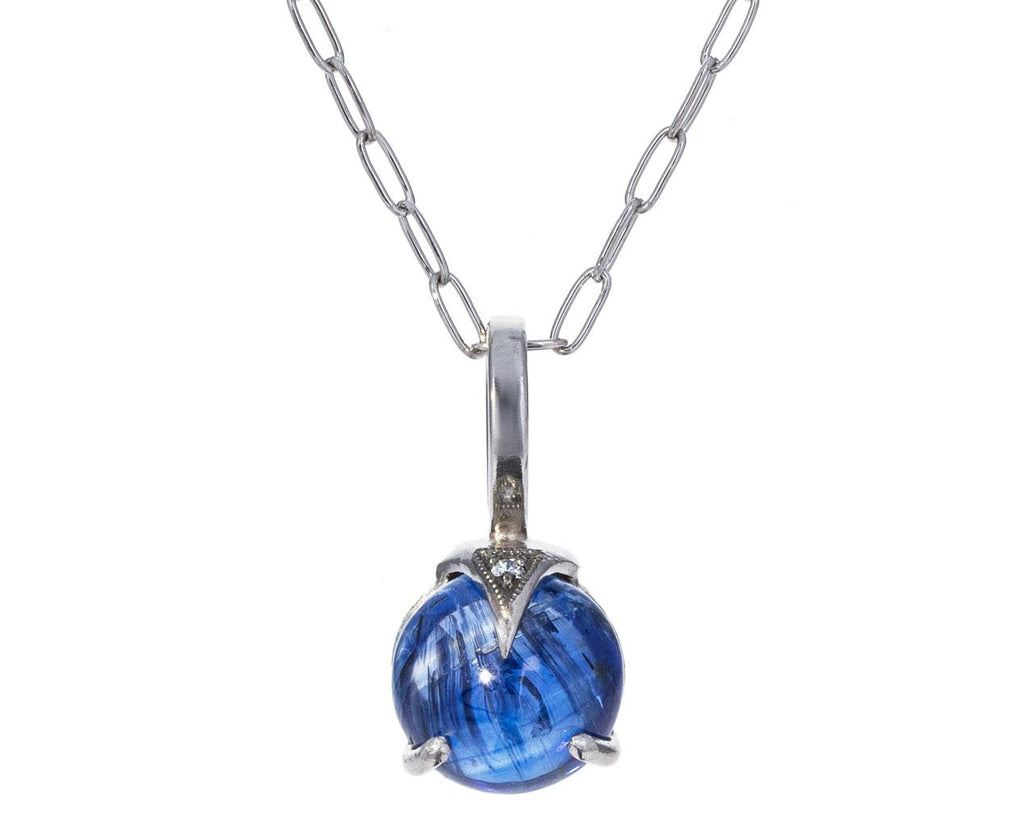 Iolite Charm Pendant ONLY zoom 1_cathy_waterman_platinum_diamond_iolite_charm
