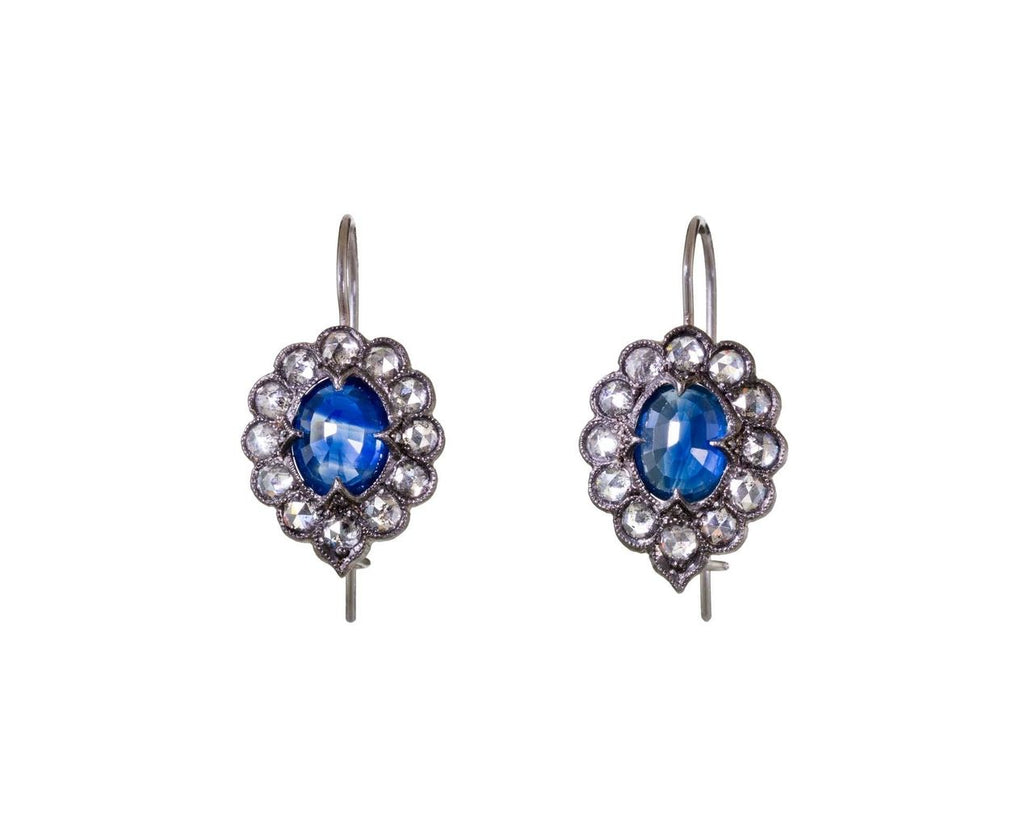 Kyanite Lace Edged Earrings zoom 1