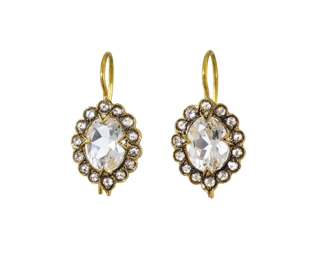 White Topaz and Diamond Lace Edged Earrings zoom 1_cathy_waterman_gold_diamond_topaz_lace_earrings