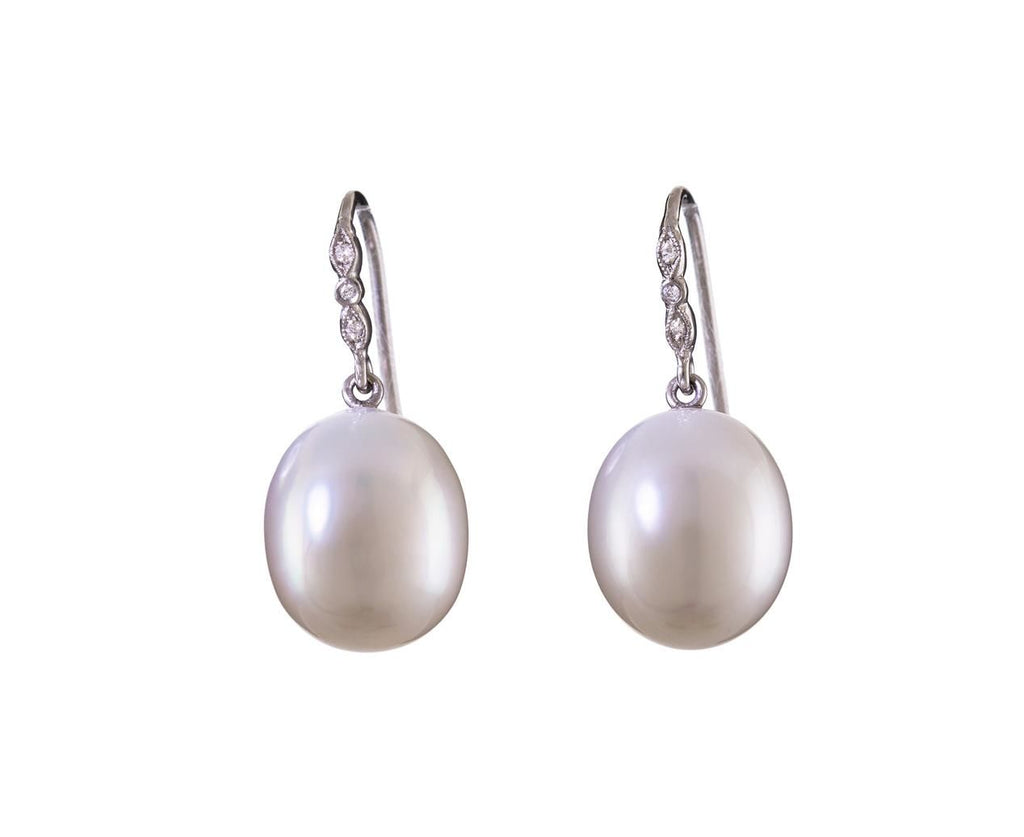 South Sea Pearl and Diamond Earrings zoom 1_cathy_waterman_platinum_diamond_south_sea_pearl_