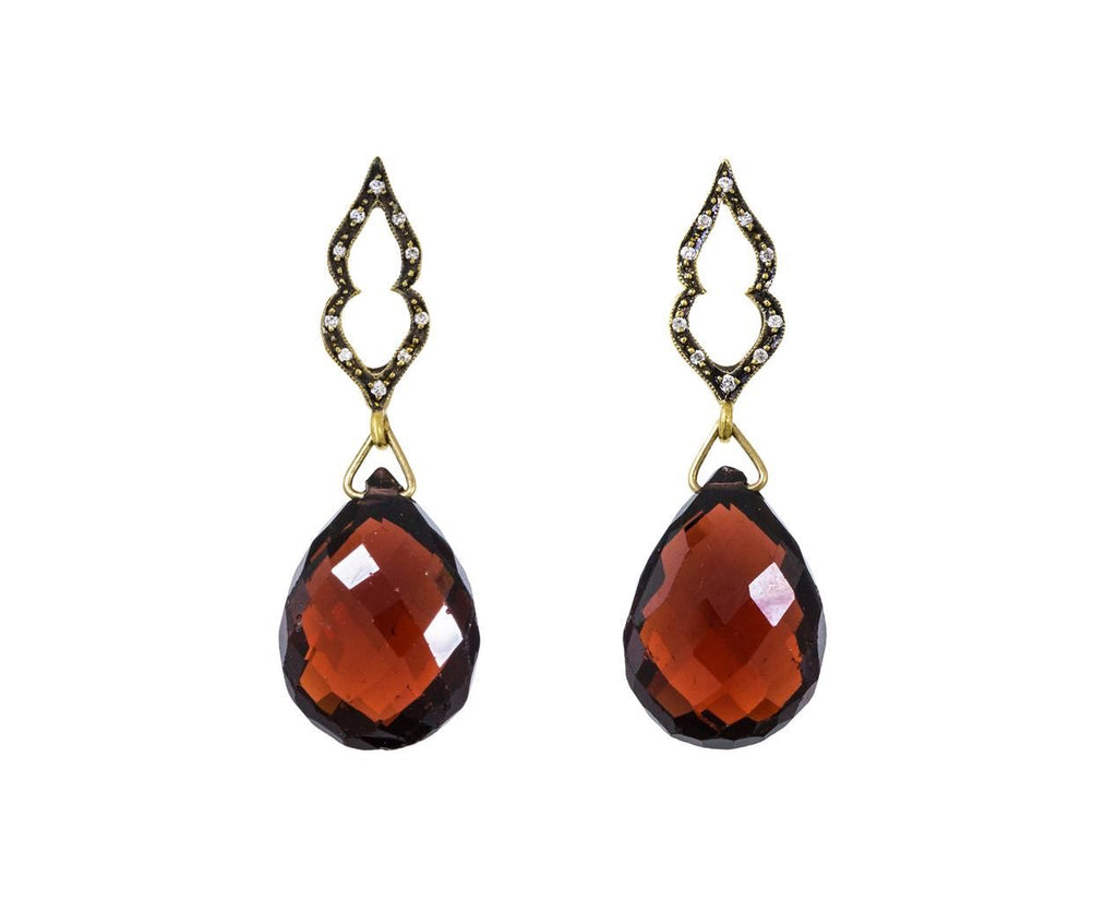 Garnet Diamond Drop Earrings zoom 1_cathy_waterman_gold_diamond_garnet_drop_earrings
