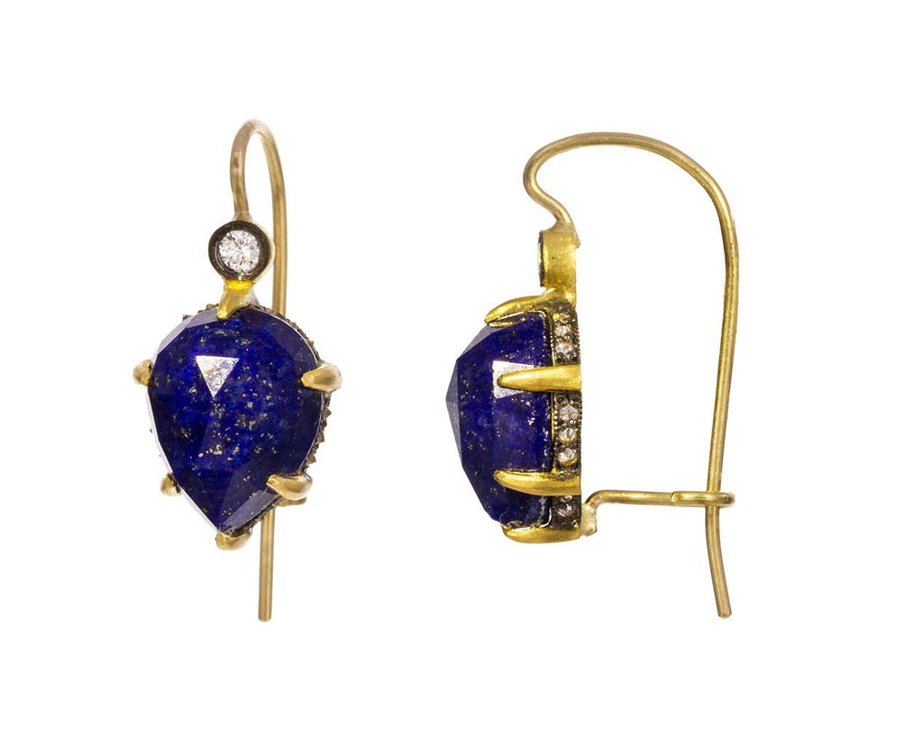 Lapis Diamond Seat Earrings zoom 1_cathy_waterman_gold_lapis_diamond_seat_earrings