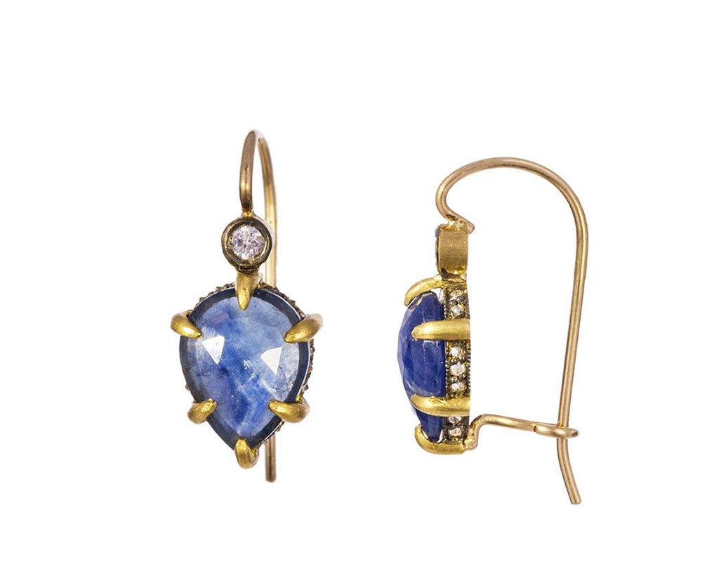 Sapphire and Diamond Earrings zoom 1_cathy_waterman_gold_diamond_sapphire_seat_earrin