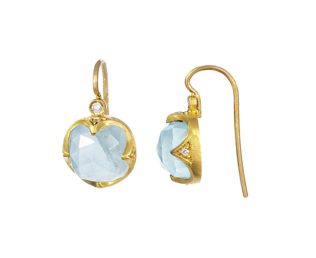 Cushion Cut Aquamarine Earrings zoom 1_cathy_waterman_gold_diamond_aqua_earrings