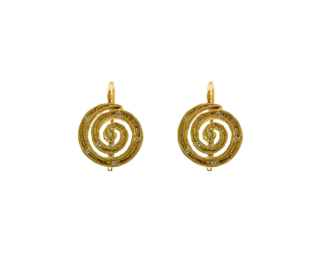 Fairy Light Swirl Earrings zoom 1