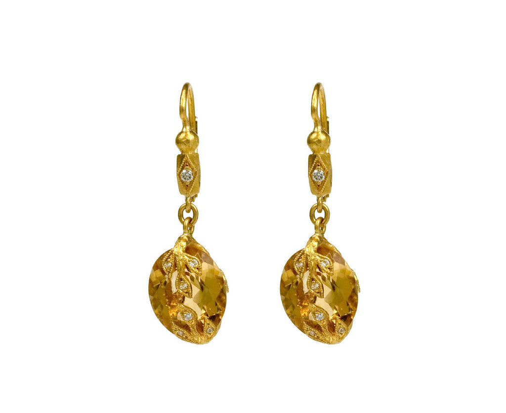 Citrine Forest Earrings zoom 1