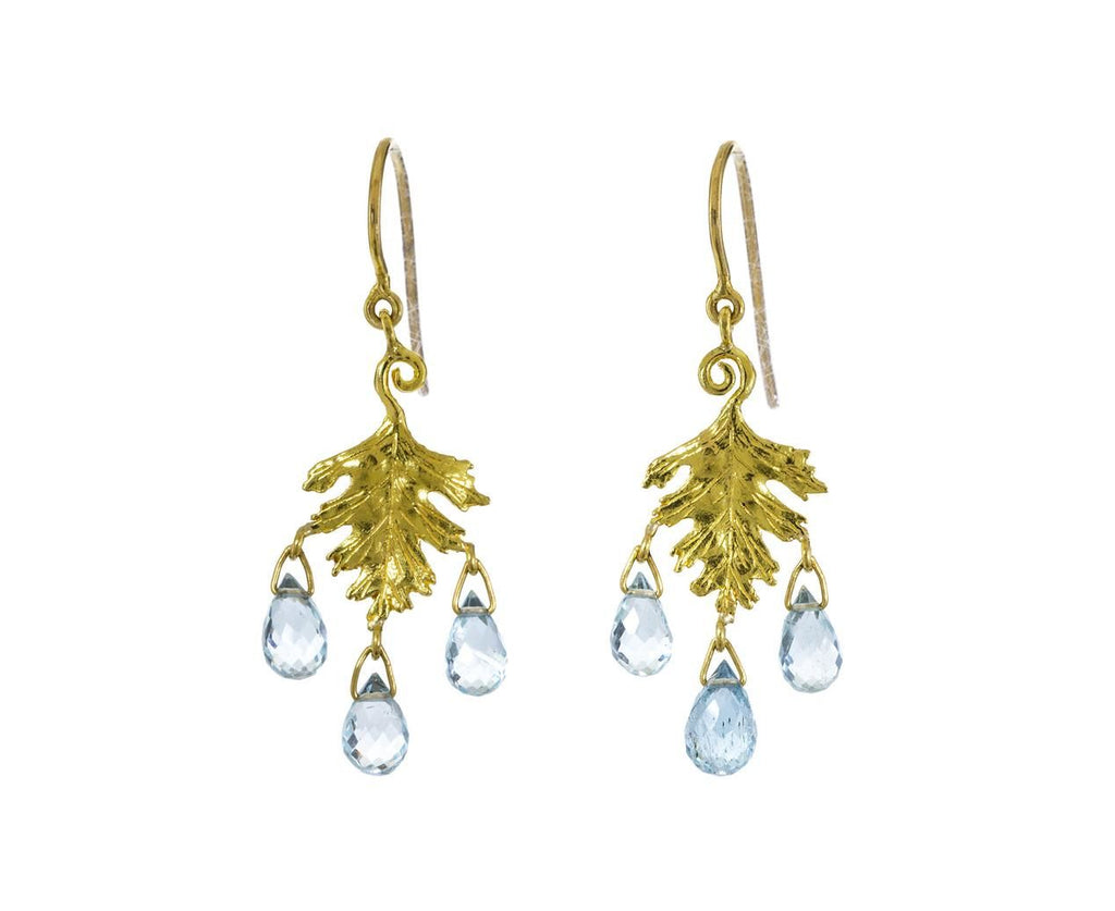 Aquamarine Leaf Dangle Earrings zoom 1_cathy_waterman_gold_aqua_small_leaf_earrings